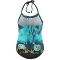 thumbnail image 2 of The Cuphead Show Season Children's One-piece Swimwear Halterneck Swimsuit Summer Beach Girl's Bathing Suits Breathable Beachwear, 2 of 7