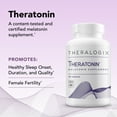 thumbnail image 6 of Theralogix Theratonin Melatonin Supplement - 90-Day Supply - Sleep Support Supplement - Melatonin to Aid a Good Night's Sleep - Supplement for Women to Support Fertility - NSF Certified - 90 Tablets, 6 of 7