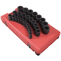 Sunex 4695 3/4" Drive 29 Piece SAE Deep Impact Socket Set