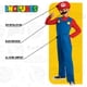 thumbnail image 3 of Disfraz de Super Mario de Nintendo, talla M, 3 of 5