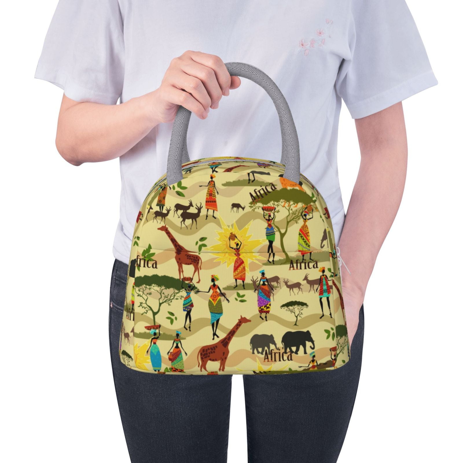 Sac à Déjeuner Ethnique Mexicain Pour Enfants Et Adultes, Sac Fourre