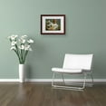 thumbnail image 4 of Trademark Fine Art "Woman with Peonies" Canvas Art by Jean Frederic Bazille, Wood Frame, 4 of 5