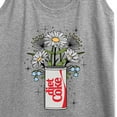 thumbnail image 3 of Diet Coke - Flowers With Coke Can - Women's Racerback Tank Top, 3 of 5
