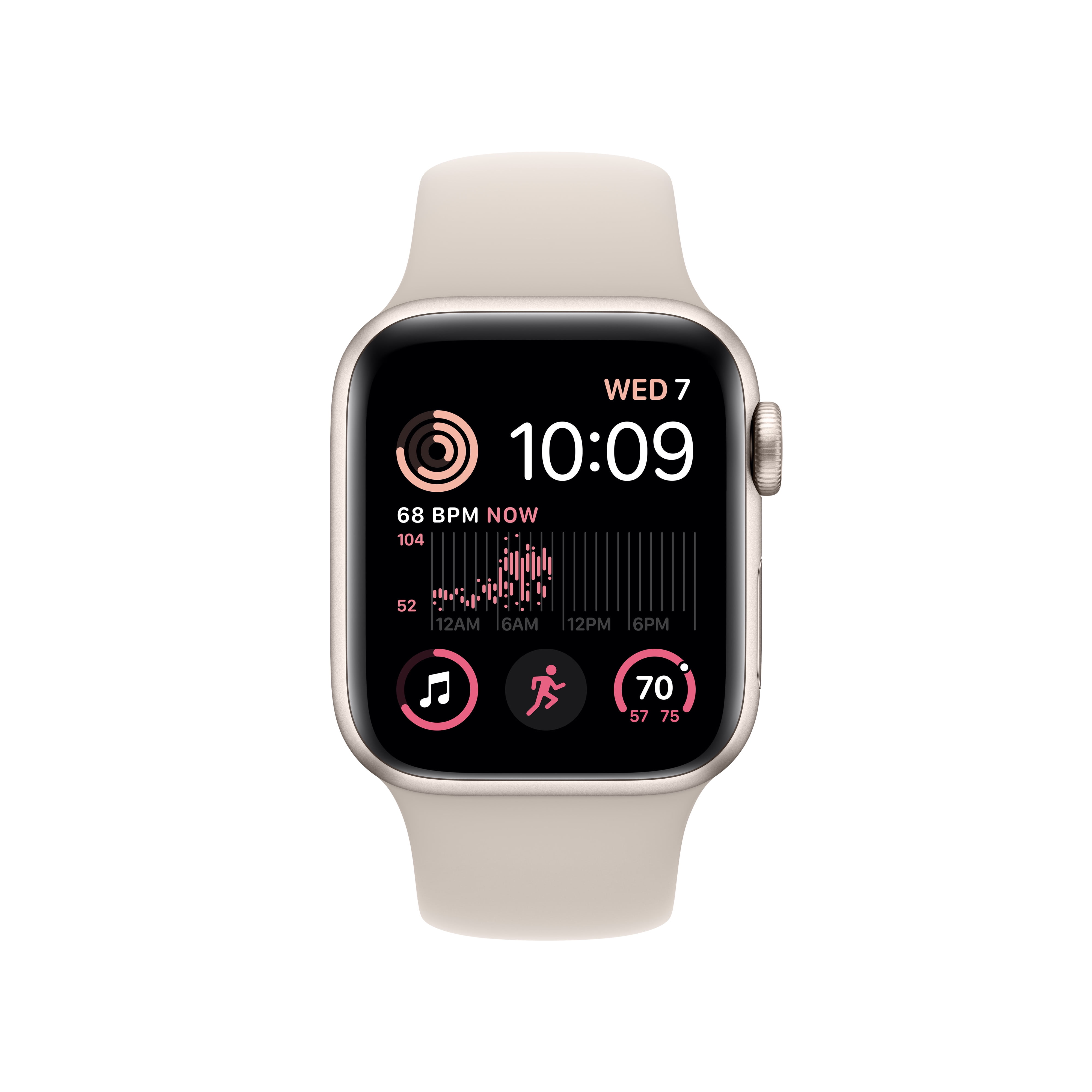 Apple Watch SE (2nd Gen) GPS 40mm Starlight Aluminum Case