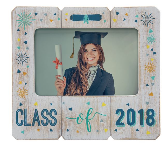 Neil Enterprise Graduation 4x6 Wood Picture Frame