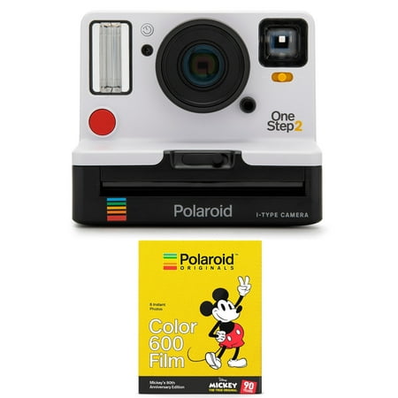 Polaroid Originals OneStep2 Viewfinder i-Type Camera (White) with Mickey