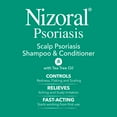 thumbnail image 6 of Nizoral Scalp Psoriasis Shampoo & Conditioner, All Hair Types, 11 oz, 6 of 7