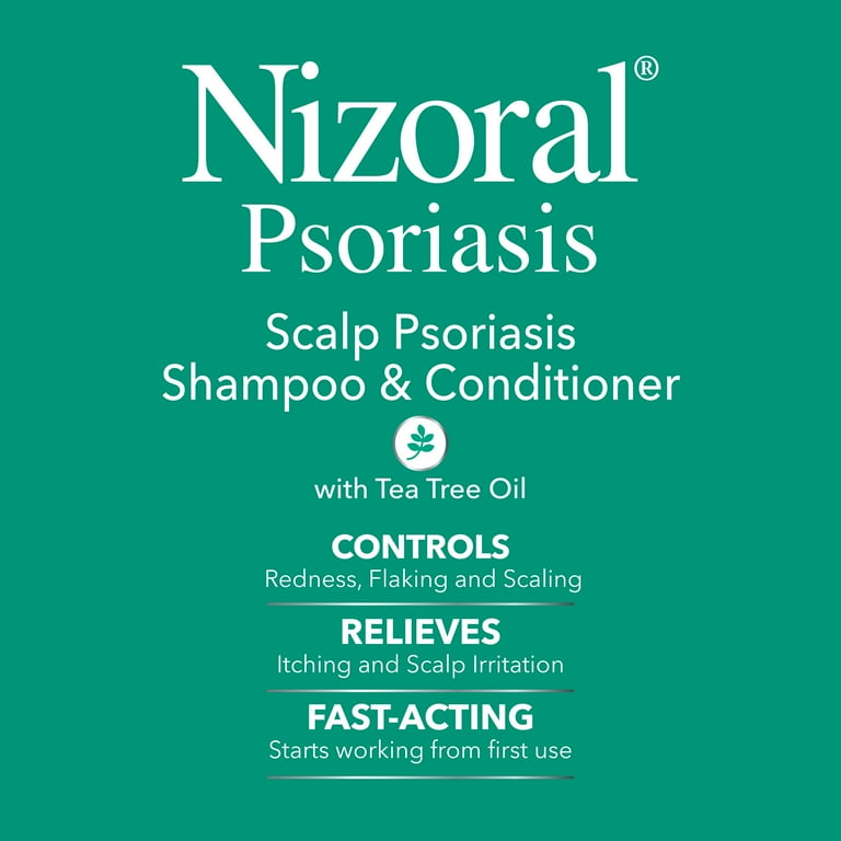 Nizoral Psoriasis Scalp Shampoo and Conditioner, 11 oz