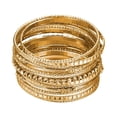 thumbnail image 1 of Jewelry On Clearance Europe And America Exaggerated Multilayer Diamond Metal Ladies Jewelry Gold, 1 of 5