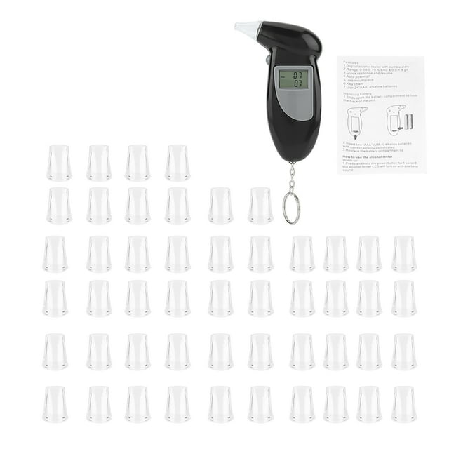 Oubit Testeur d'Alcool, Écran LCD Numérique Testeur d'Alcool Haleine Testeur d'Alcool Numérique Innovation Moderne