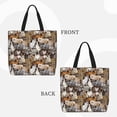 thumbnail image 2 of Balery Cut Cats Bolsa de Mano para Mujeres con Cremallera, Bolsa de Gimnasio con Compartimentos, Bolsa para Laptop, Bolsa para Trabajo, 2 of 7