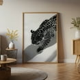 thumbnail image 6 of Black and White Panther Canvas Wall Art &ndash; Modern Wildlife Decor, 6 of 10