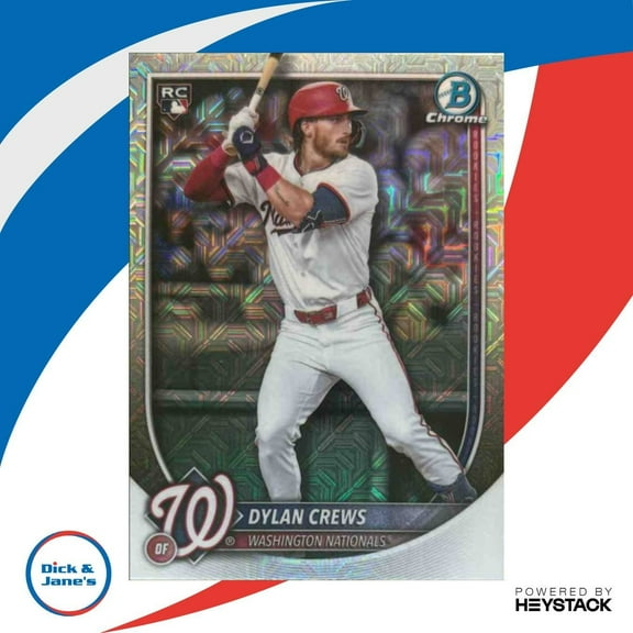 2025 Bowman Dylan Crews Mega Box #42 RC Washington Nationals