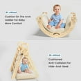 thumbnail image 5 of BlueWood Triangle Climbing Set Indoor Playground for Kids Wood Arch Climber 4-Piece, 5 of 9
