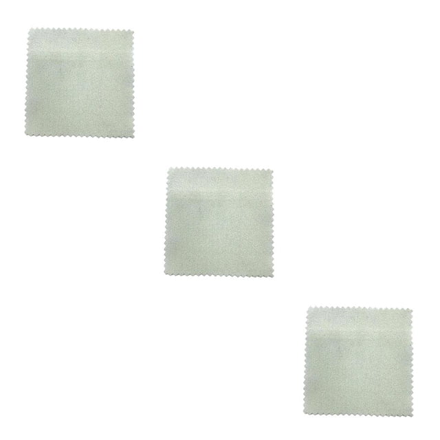 Ounissouiy 100 Pieces Silver Gold Jewelry Cleaning Reusable Necklace Polishing Portable Bracelet Earring Supplies Cloth Type1 NO1