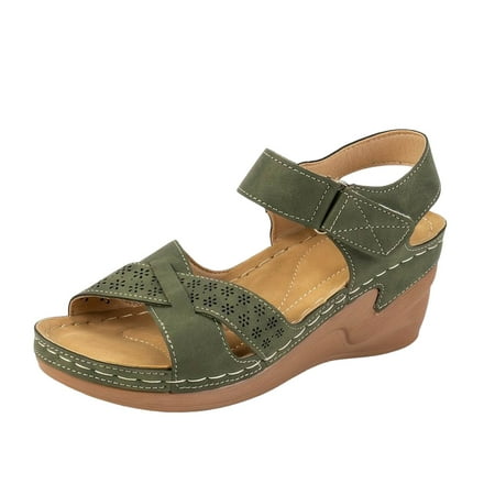 

Xboschi Flat Sandals for Women Sandals Comfortable Cool Slippers Female Soft Soled Non Wear Resisting Flat Beach Flops Lady Sandals Women Slippers
