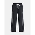 thumbnail image 5 of No Boundaries Track Pants with Side Stripes, Women’s, 5 of 5