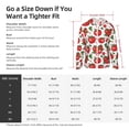 thumbnail image 5 of Pofeuu Hand Drawn Tomatoes Print Sun Protection Outdoor Lightweight Full Zip UV Cooling Hoodie Long Sleeve Summer Clothing for Outdoor Hiking-Large, 5 of 5