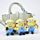 thumbnail image 3 of Llavero de peluche Kawaii de Minions, figuras de peluche de Minions, llavero de anime, muñeco, mochila, colgante, bolso, llavero de coche, regalo para niña y niño, 3 of 4