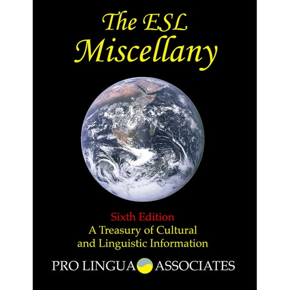 The ESL Miscellany: A Treasury of Cultural and Linguistic Information, (Paperback)
