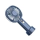 thumbnail image 3 of Ventilador portátil de mano USB recargable con batería de 5 velocidades Mini ventilador de mano silencioso con pantalla de alimentación azul oscuro, 3 of 10