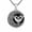 White4, variant on Wolf Necklace for Men – Fenrir Norse Viking Pendant 1.1In Black Onyx Antique Silver Stainless Steel Chain Celtic Jewelry