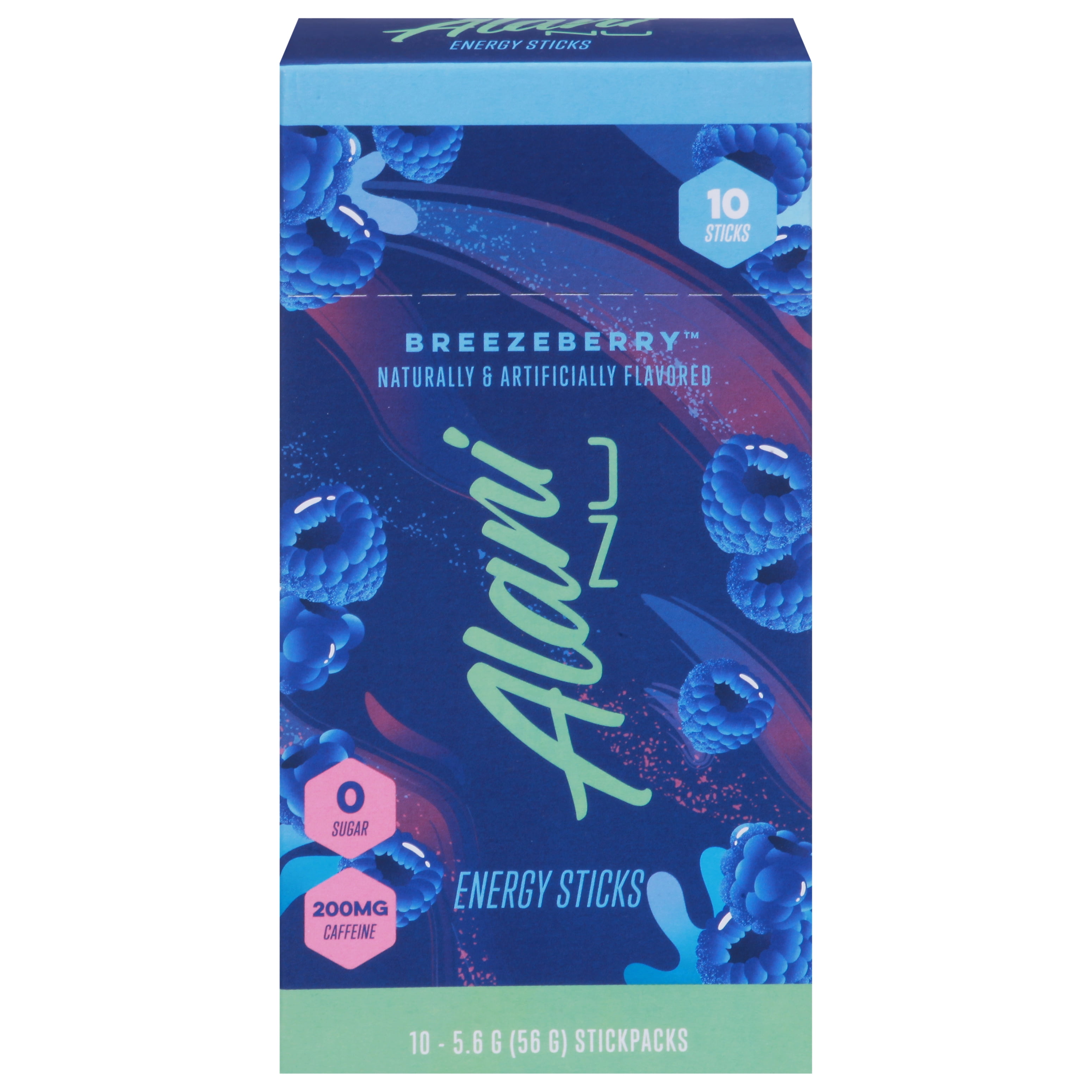 Alani Nu Stick Pack, Breezeberry, 9.49g, 10 Count
