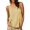 *Yellow, variant on VBVC Women's Gingham Side Slit Tank Top, Ladies' Sleeveless Blouse, Casual Button Detail Shirt For Women,Black,S-3XL