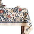 thumbnail image 1 of Mantel para mesa cuadrada Patdrea Designer, color azul, 170 x 170 cm, 1 of 9