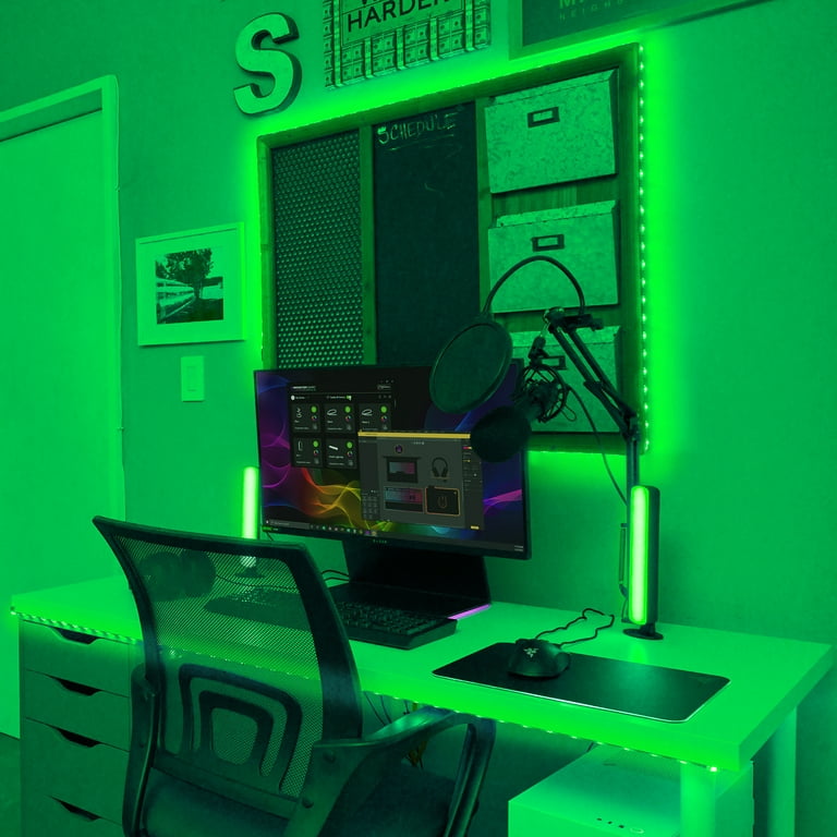 Monster 2-Pack Wi-Fi LED Light Bar with Smart Razer Chroma, RGB