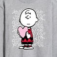 thumbnail image 3 of Peanuts - Charlie Brown Xoxo - Men's Long Sleeve T-Shirt, 3 of 6