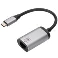 thumbnail image 4 of USB C Ethernet Adapter Plug and Play, No Driver 10 100 1000Mbps Ethernet Aluminum Housing Type C Interface, 4 of 7