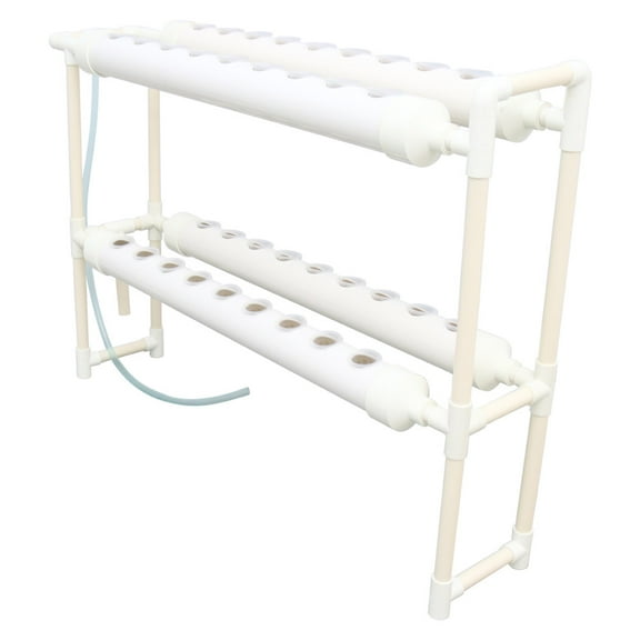 TECHTONGDA Hydroponic 36 Holes Site Grow Kit Pipeline Vegetable Planter Indoor Garden Plant Grow System