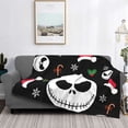 thumbnail image 2 of Goofa The Nightmare Before Christmas Pattern Fleece Throw Blanket for Couch, Soft Checkered Flannel Blanket for Sofa, Warm Cozy Decorative Blanket Fall Decor Gift-60"x50", 2 of 6