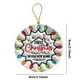 thumbnail image 3 of ¡Ofertas de liquidación de ahorros 2024! ¡Ofertas de liquidación de adornos navideños! Adornos de Nacimiento Amvlyk, sublimación, decoración navideña única, diseño de Cristo Niño María, regalo,, 3 of 8