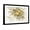 Black Frame, variant on Art.com Abstract Chaotic Glittering Gold and Grey Bubbles. Fantasy Fractal Design. Digital Art. 3D Renderin Art Print by Klavdiya Krinichnaya, Black Frame Wall Art, 29" x 21"