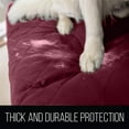 thumbnail image 4 of Reversible Sofa Cover, Quilted Texture Furniture Protector with Elastic Straps, Non Slip Foam Anchors for Enhanced Stability, Perfect for Pets & Kids, Surface Brushed Fabric & Tpu (Sofa), 4 of 5