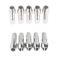 thumbnail image 4 of yuksok 10 Pcs Écrou de Collet de Perceuse 3.2mm, Outil Rotatif en Acier Inoxydable, 4 of 8