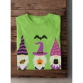 thumbnail image 3 of Halloween Gnomes T-Shirt Men -Image by Shutterstock, Male 4X-Large, 3 of 4