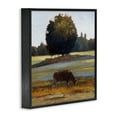thumbnail image 3 of Stupell Industries Grazing Cattle Pasture with Tree Black Framed Giclee Art design by Kent Lovelace, 24 x 24, 3 of 8