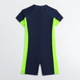 thumbnail image 5 of Tiijoy Boys Short Sleeve Rash Guard Surfing Suit One-Piece Swimsuit Swimwear, Sizes 7-12, 5 of 7