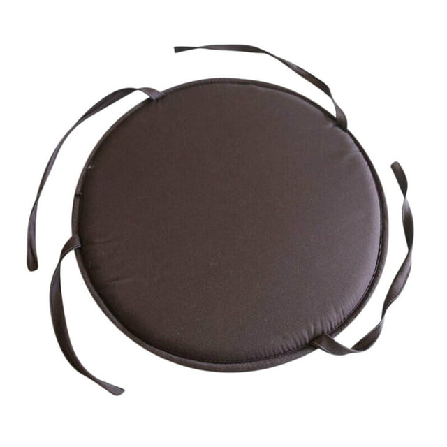 Coussins de Sol Coussins de Chaise Intérieur Extérieur Coussins de Chaise Ronds avec Attaches, Coussins Ronds pour Chaises de Salle à Manger Coussin de Siège Rond Coussins de Chaise de Jardin Ensemble pour Meuble Coussin pour Chaise de Bureau