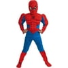 Spiderman Deluxe Muscle Chest Child Costume
