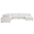 thumbnail image 4 of Modway Commix 7-Piece Down Filled Overstuffed Sectional Sofa in Pure White, 4 of 10