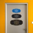 thumbnail image 5 of Signs ByLITA Victorian Entrance-Entrada Bilingual Sign (Black) - Medium, 5 of 7