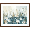thumbnail image 2 of Art.com Blue Poppy Field Art Print by Allison Pearce, Brown Frame Wall Art, 29" x 23", 2 of 5