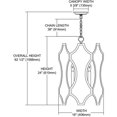 thumbnail image 2 of Elk Lighting Benicia 31467/3+3 6 Light Pendant, 2 of 2