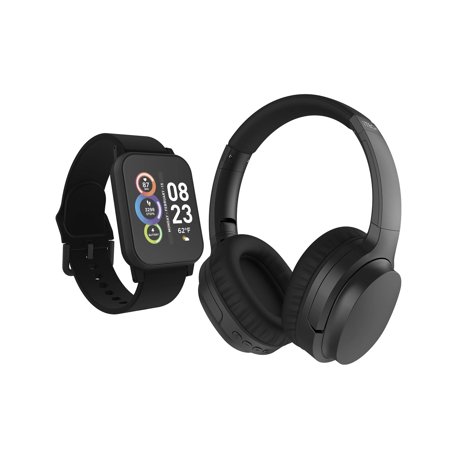 Fusion 2 Unisex Pink Smart Watch with Wireless Headphone 900350B-40-P12