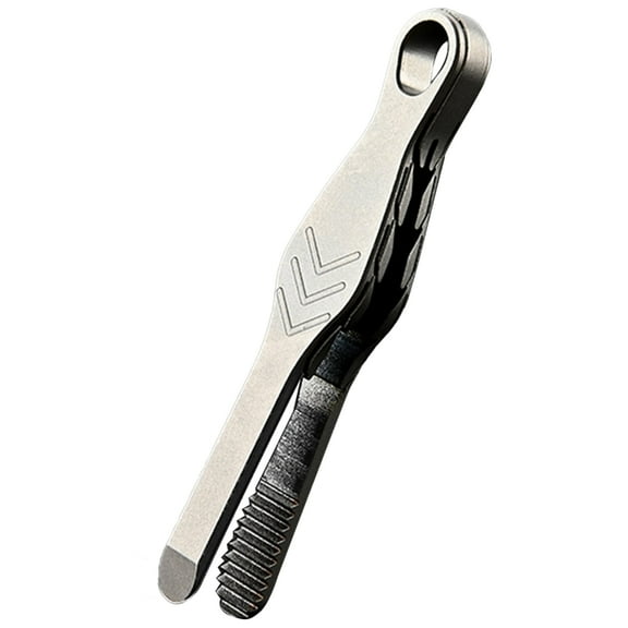 Mini Tweezers Travel Tweezers Portable Titanium Alloy Tweezers Outdoor Survival