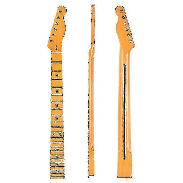 22 Fret Electric Guitar Neck Canadian Maple Fretboard Handle For TL Telecaster Back Centerline Design